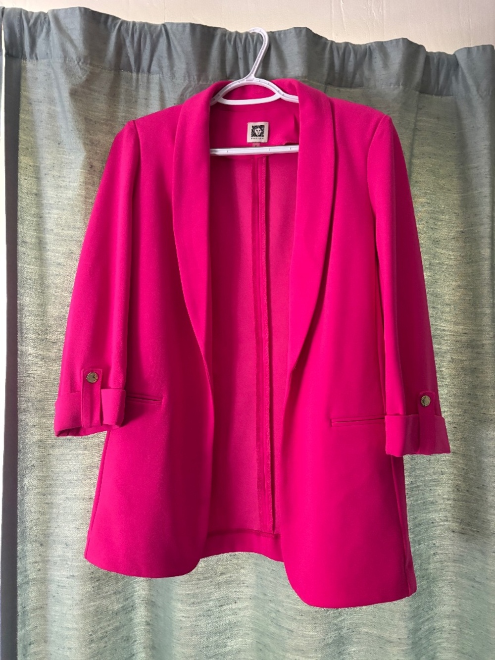 Small Anne Klein Hot Pink Blazer